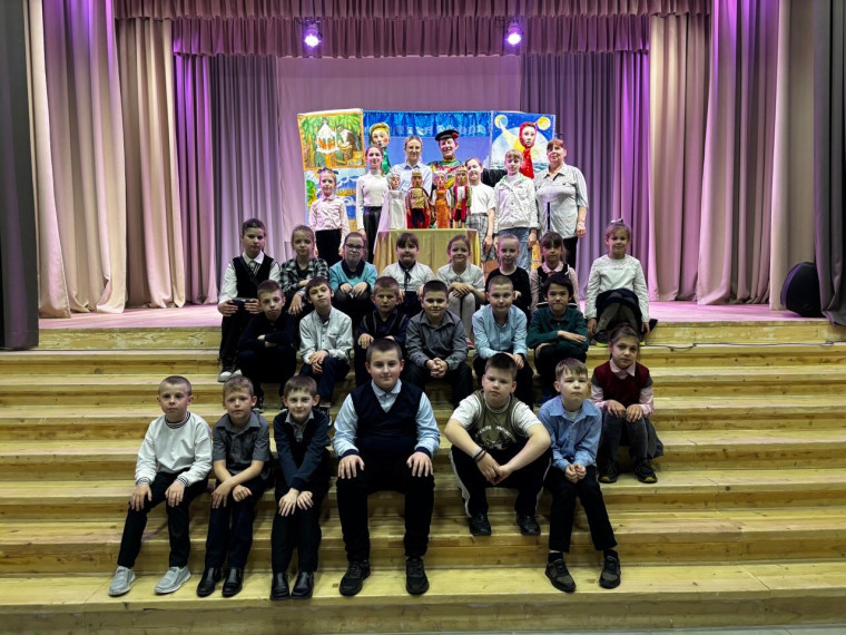 Показ кукольного спектакля «Сказка о царе Салтане».